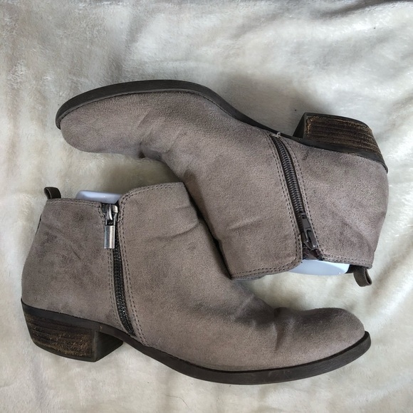 Carlos by Carlos Santana Tan Ankle Booties Sz 10 - Picture 6 of 9